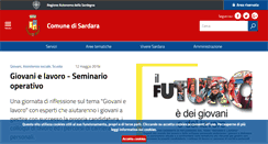 Desktop Screenshot of comune.sardara.vs.it